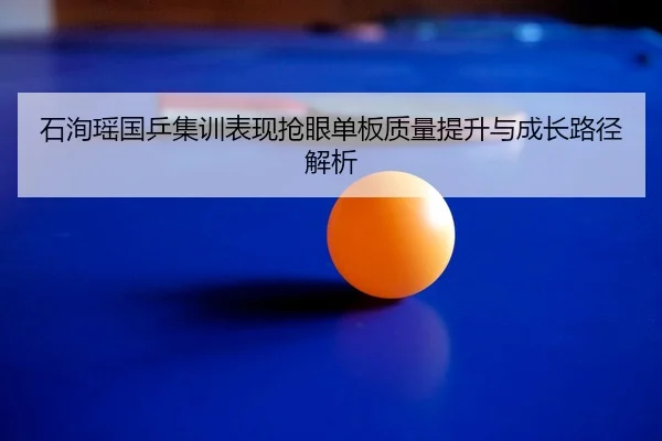 石洵瑶国乒集训表现抢眼单板质量提升与成长路径解析